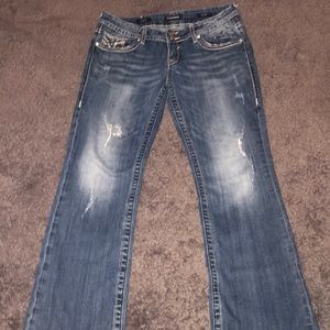 Vigoss Dublin bootcut distressed jeans